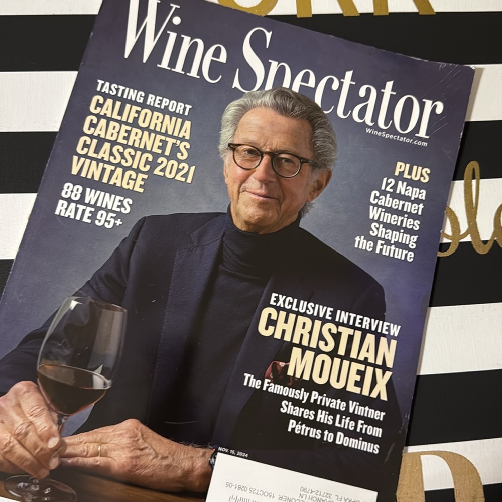 Wine Spectator Magazine (1) Christian Moueix